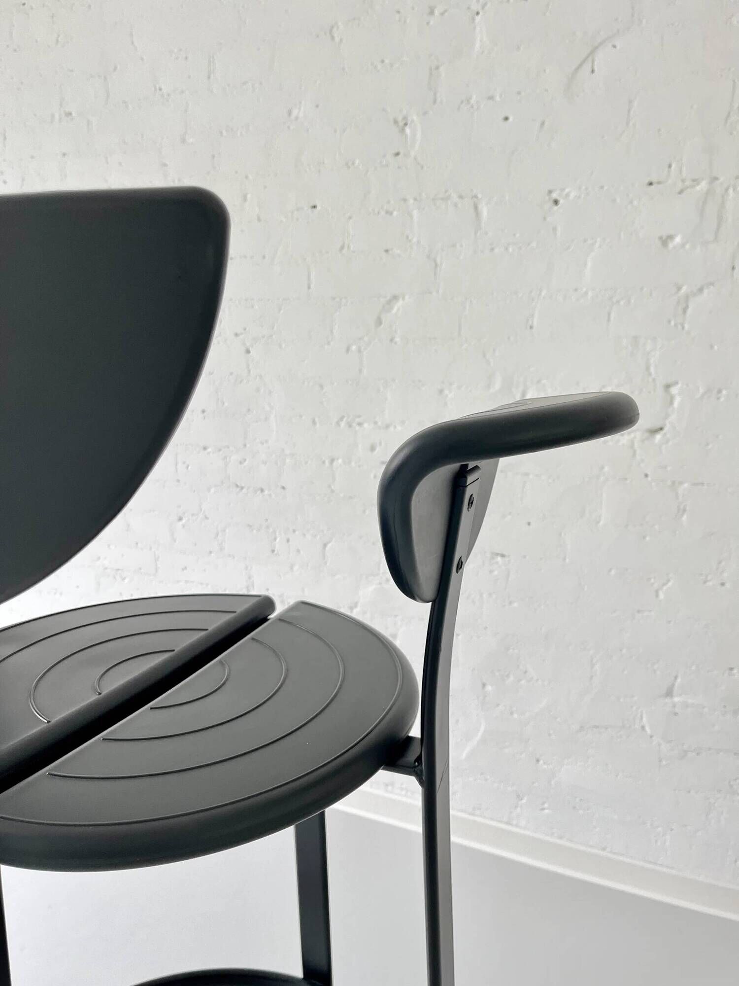 "Luna" bar stool by Gammelgaard & Mathiesen x Bent Krogh, Denmark, 1980s