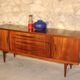 Vintage scandinavian sideboard in teak