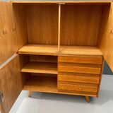 Meuble U-450 en Chêne par Jiří Jiroutek pour Interiér Praha, Tchécoslovaquie, 1