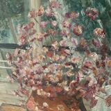 Large oil painting on canvas