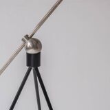 Early ‘Magneto’ floor lamp by H. Fillekes for Artiforte, The Netherlands 1954.