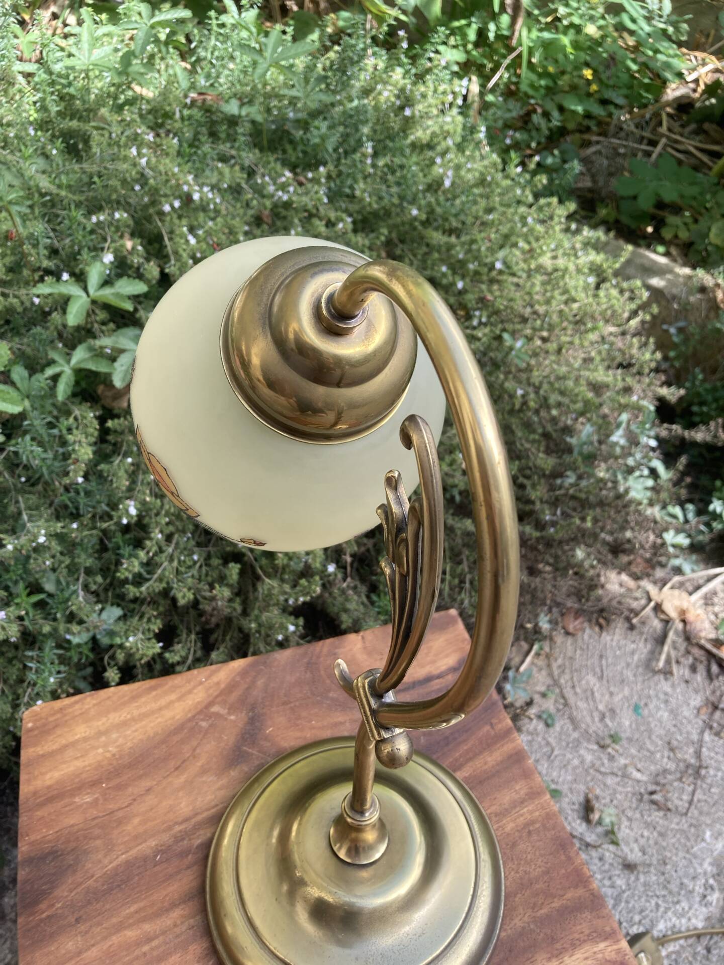 Art Deco revival table lamp