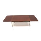 Vintage extendable dining table made in the 1970s