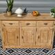 Solid wood enfilade, restored