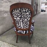 Louis Philippe armchair restored to new condition