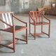 Paire de fauteuils scandinave 1980