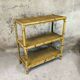 Vintage rattan shelf