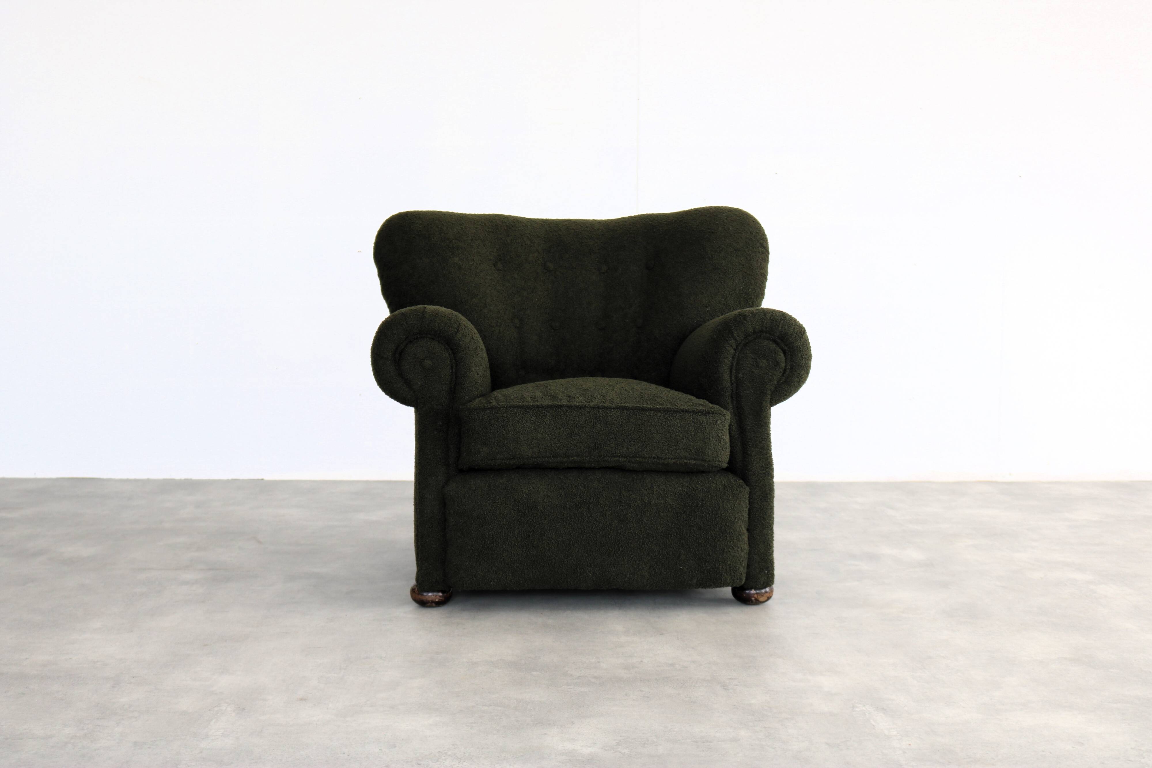 fauteuil vintage | années 1950 | Fritz Hansen | Danemark