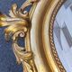Oval mirror Louis xv period 19th century