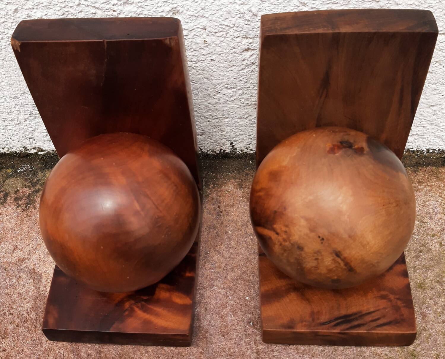 Pair of art deco bookends