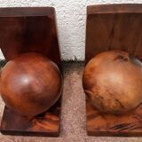 Pair of art deco bookends