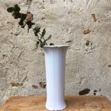 White porcelain vase