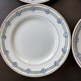 4 St Amand iron earth flat plates