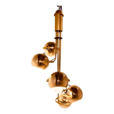 1960s golden Reggiani chandelier