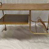 Service range vinyls trolley on wheels of the 70's