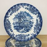 7 Myott The Brook English Ironstone Dessert Plates