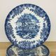 7 Myott The Brook English Ironstone Dessert Plates