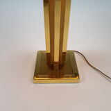24kt Gold-plated table lamp, 1970s