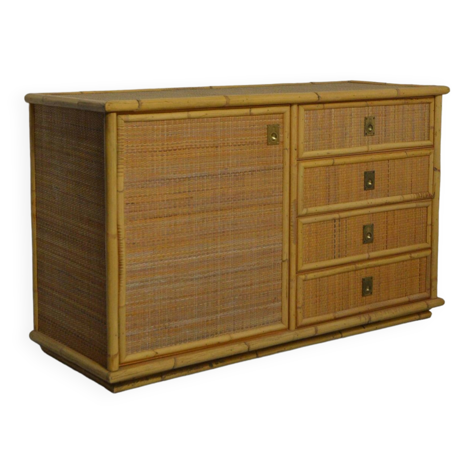 Dal Vera rattan chest of drawers
