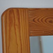 Miroir en bois années 70 pin