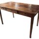 Old desk table with drawers