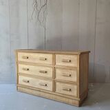 Commode en rotin