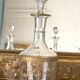 Saint Louis 14-piece liqueur set, fine 19th century gold-plated crystal