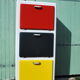 Buffet rénové dans les couleurs Mondrian