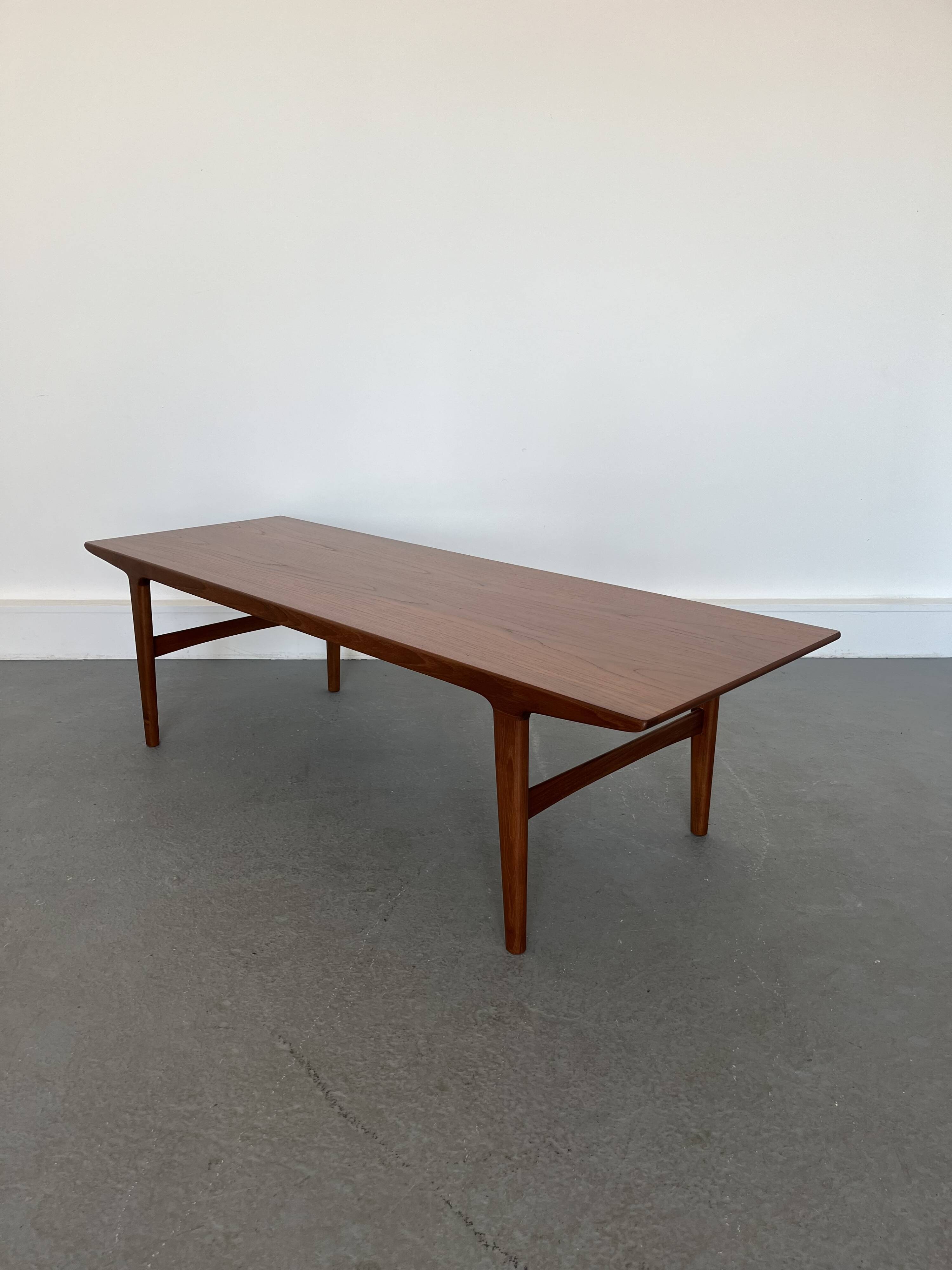 Scandinavian teak table by Niels Otto Møller, 1960s