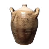 Glazed terracotta jug