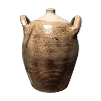 Glazed terracotta jug