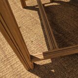 Light oak coffee table