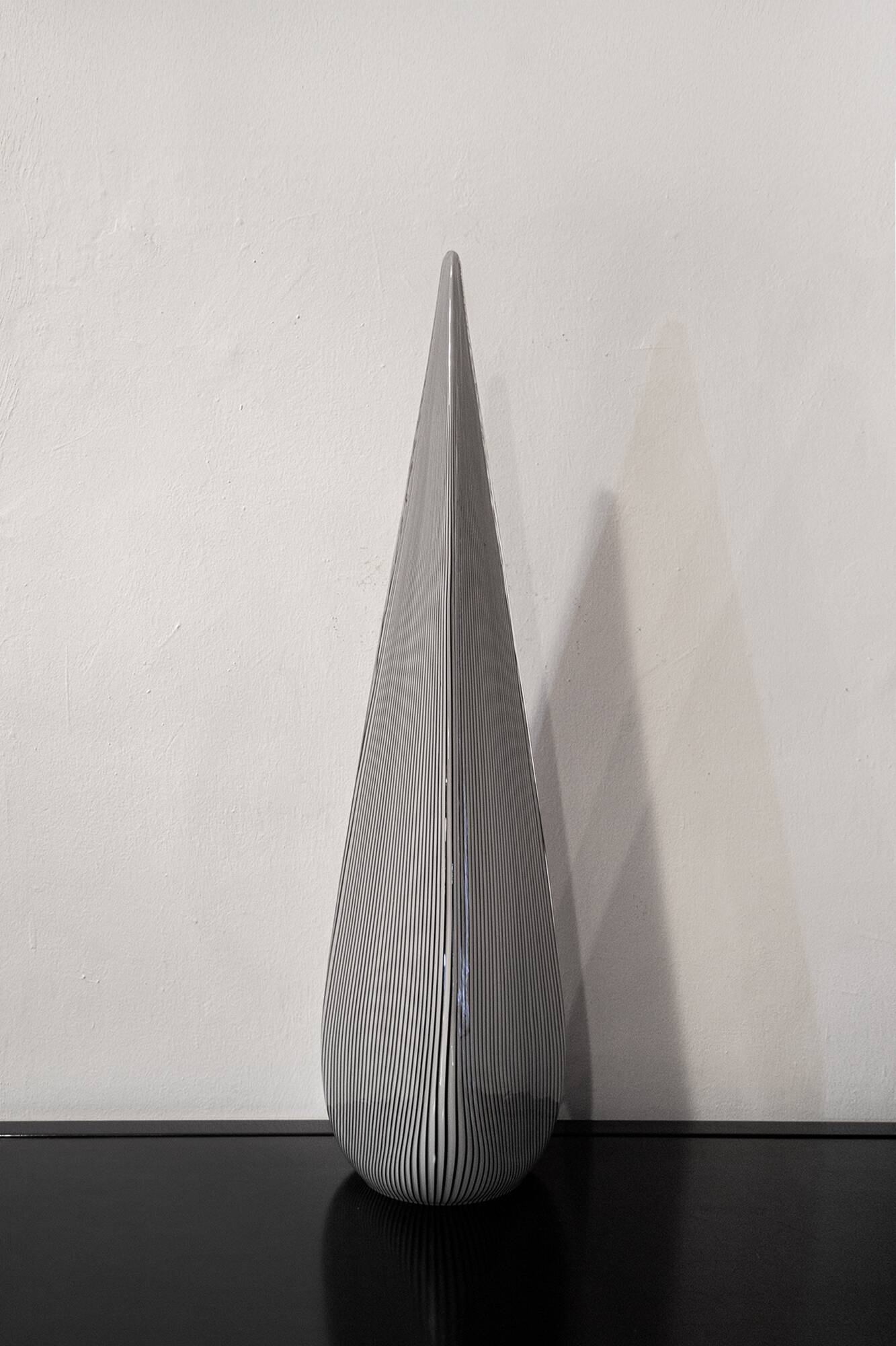 Lampada di Lino Tagliapietra in vetro Murano Effetre International anni '80