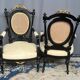 Paire de fauteuils Napoléon III.