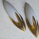 Paire d' appliques Space Age 70'
