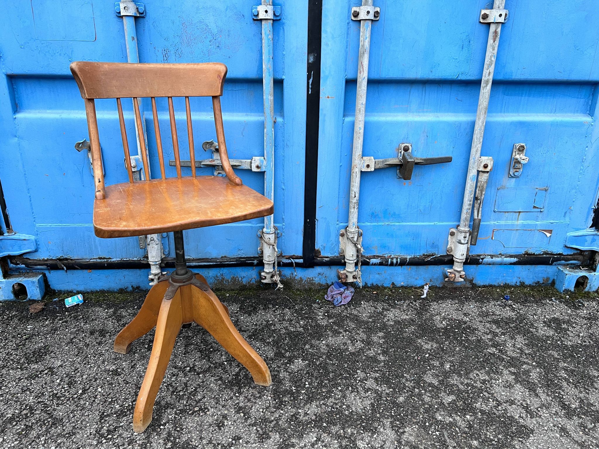 Fauteuil de bureau Federdreg vintage