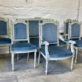 Louis XVI style living room, 6 rooms