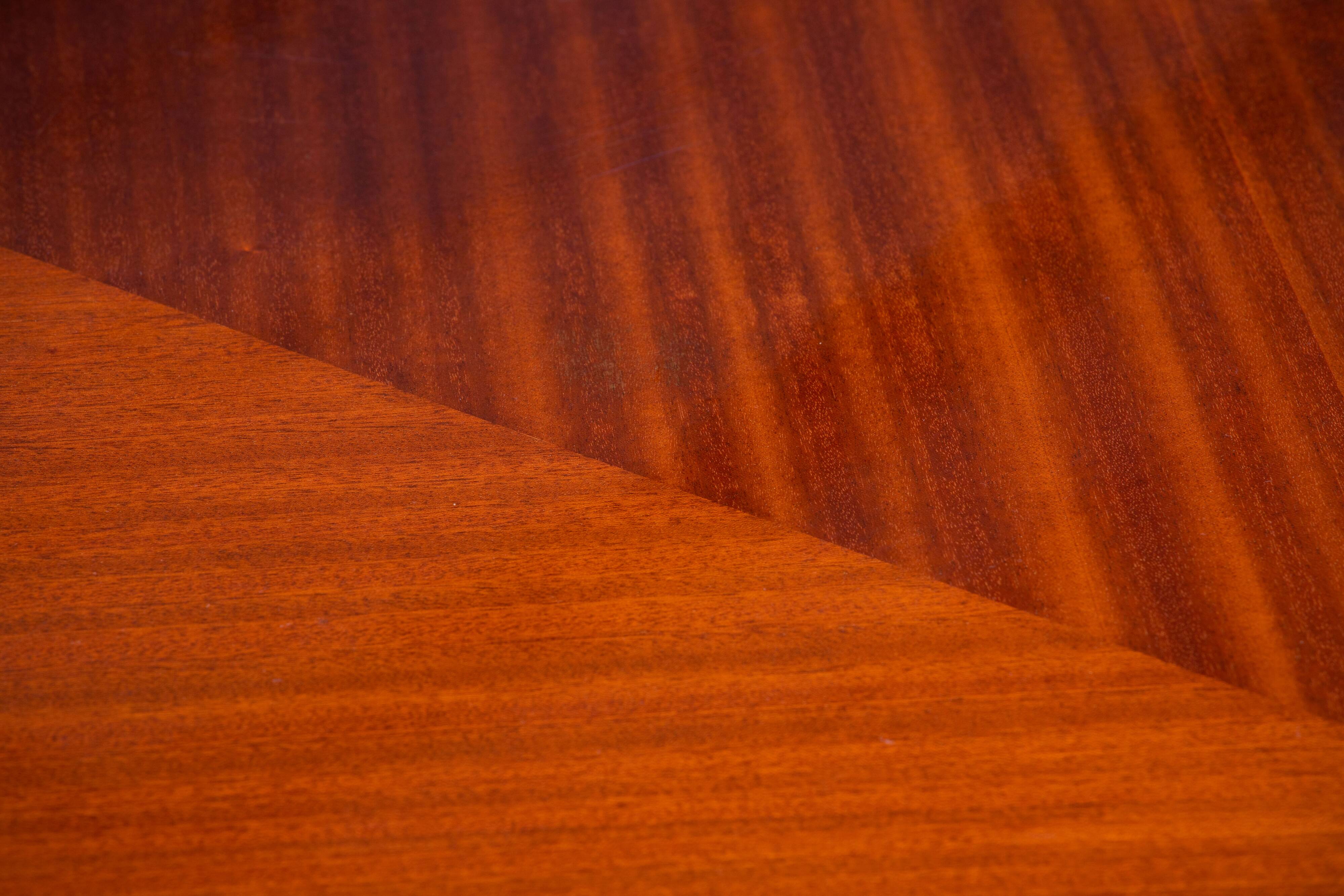 Scandinavian mahogany dining table 1960