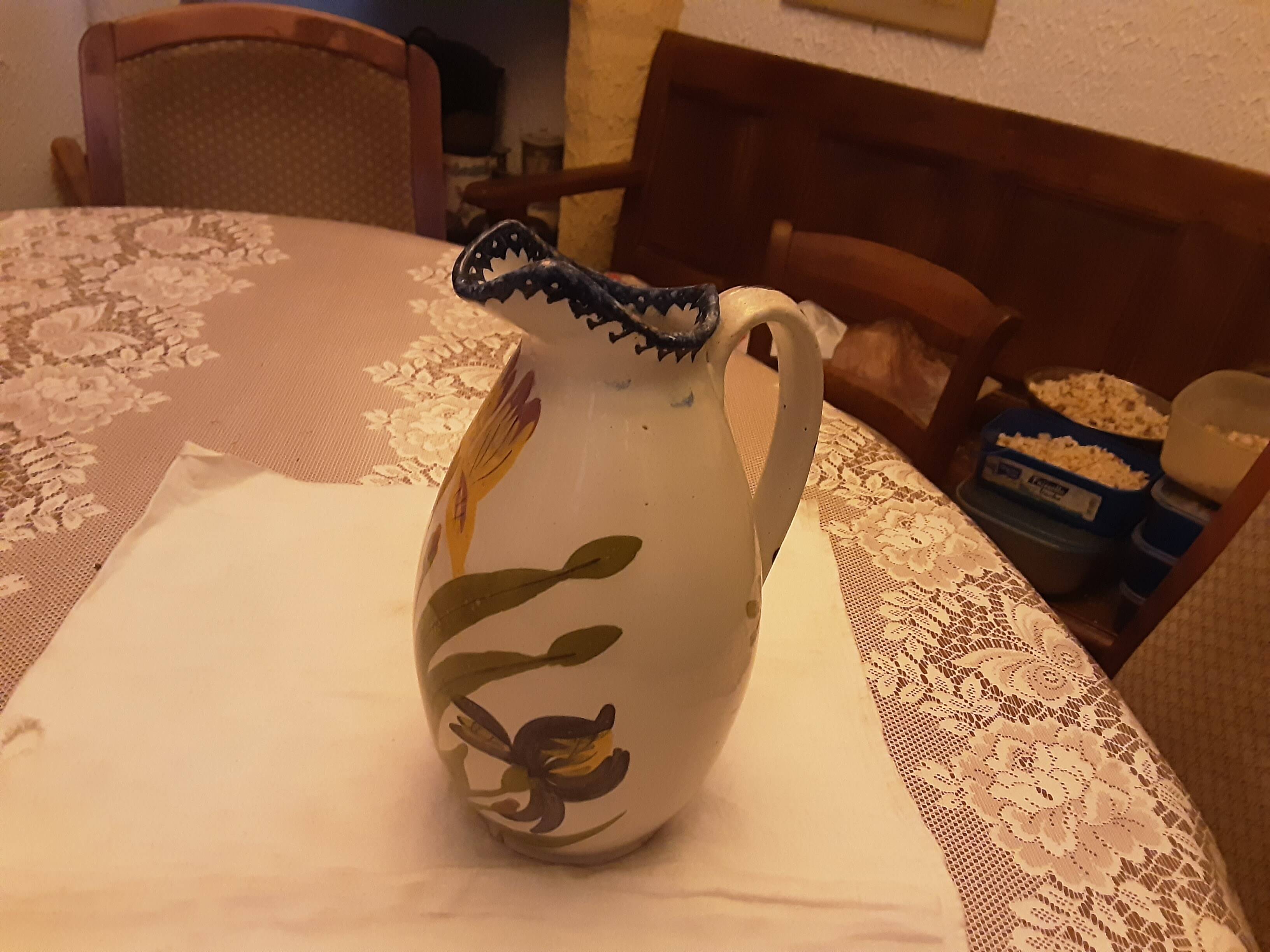 POTTERY CHAROLLES FLOWERS