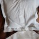 2 white embroidered cushion covers from Nimbus