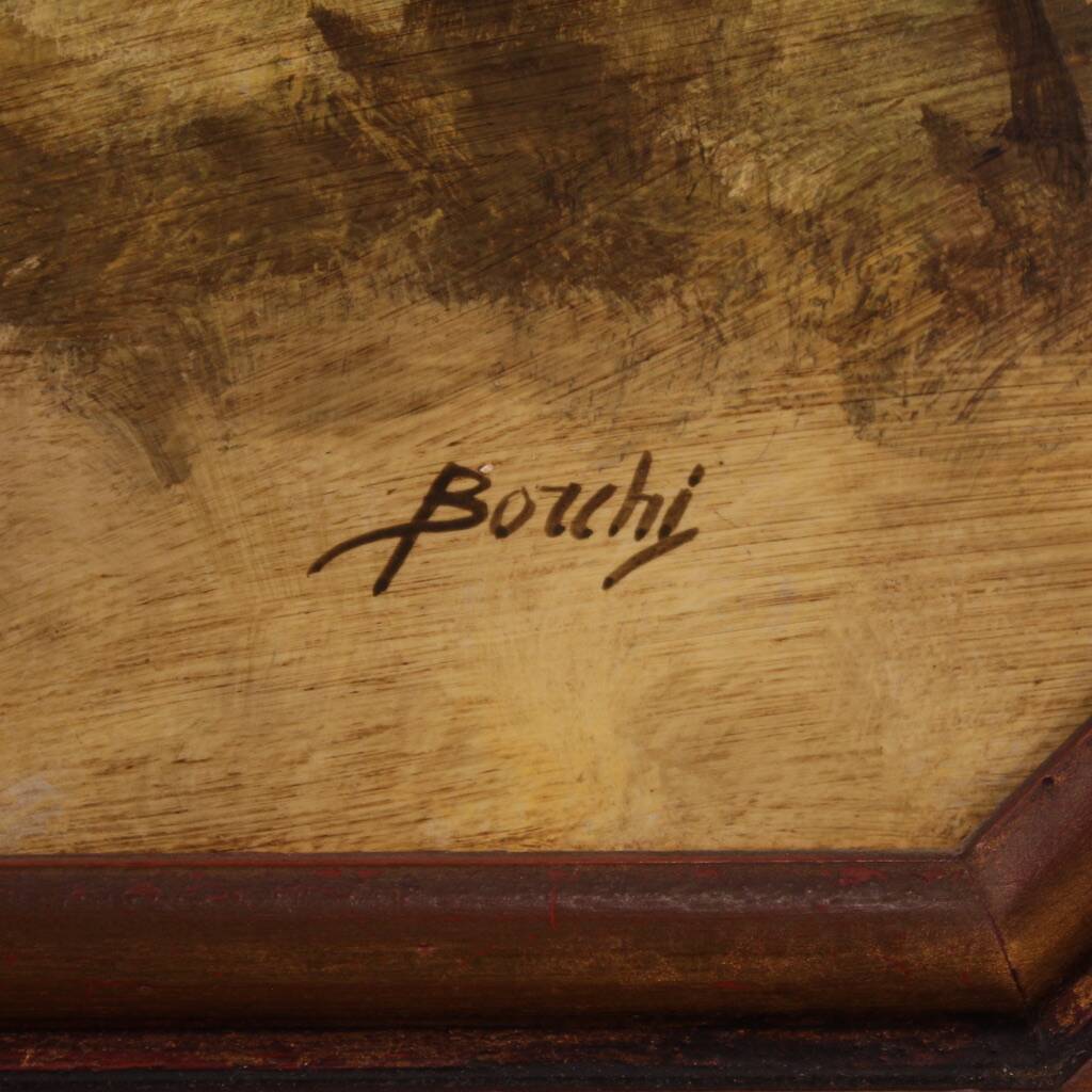 20th century Italian signed landscape painting