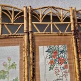 3-leaf bamboo screen