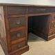 Old desk leather top