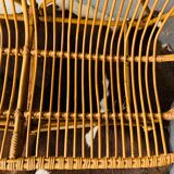 2-seater rattan sofa