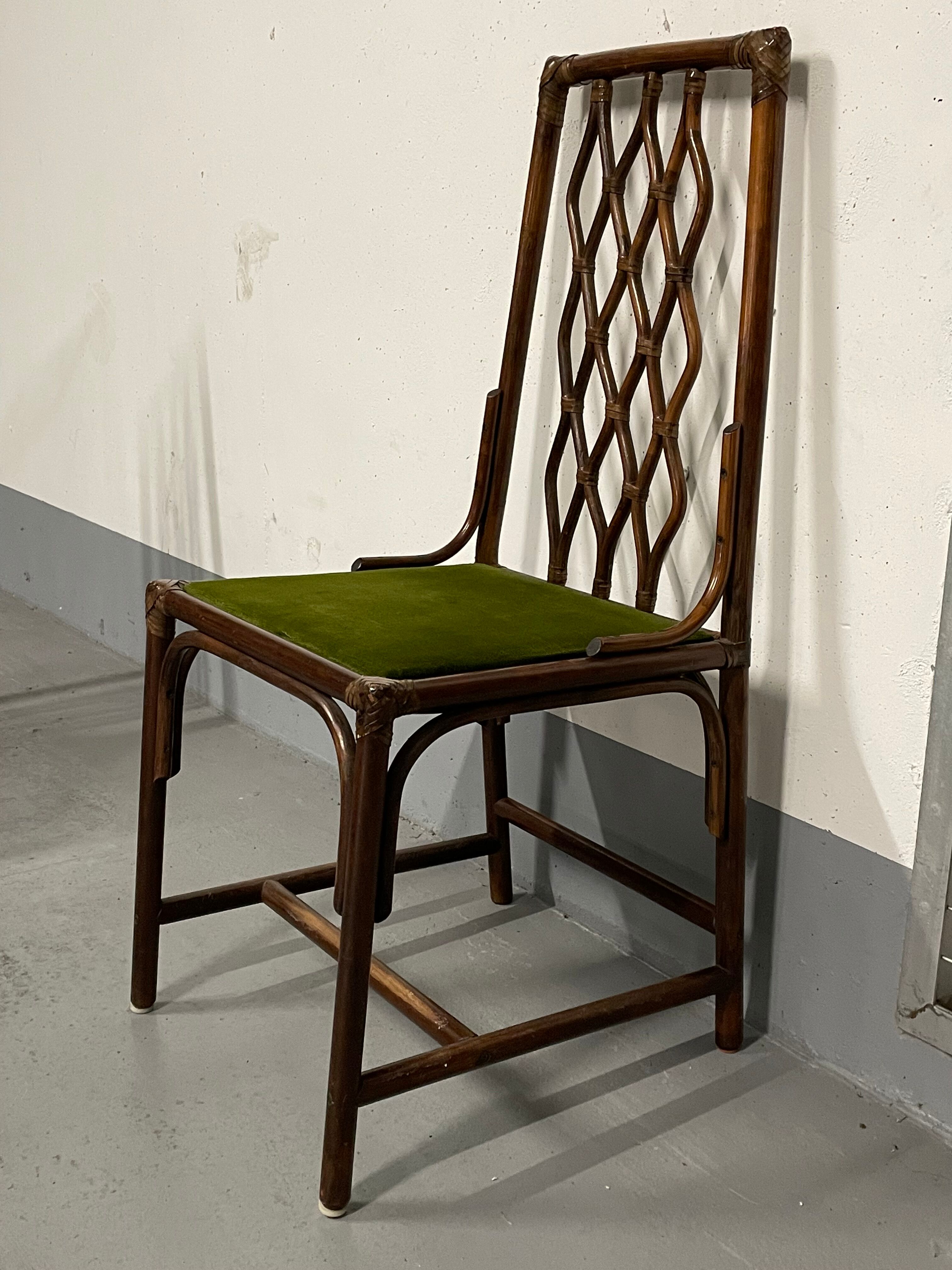 Rattan table and chairs