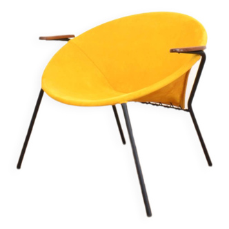 Chaise Ballon Mid-Century par Hans Olsen pour Lea Design, années 1960.