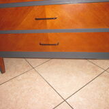 Vintage anthracite grey dresser