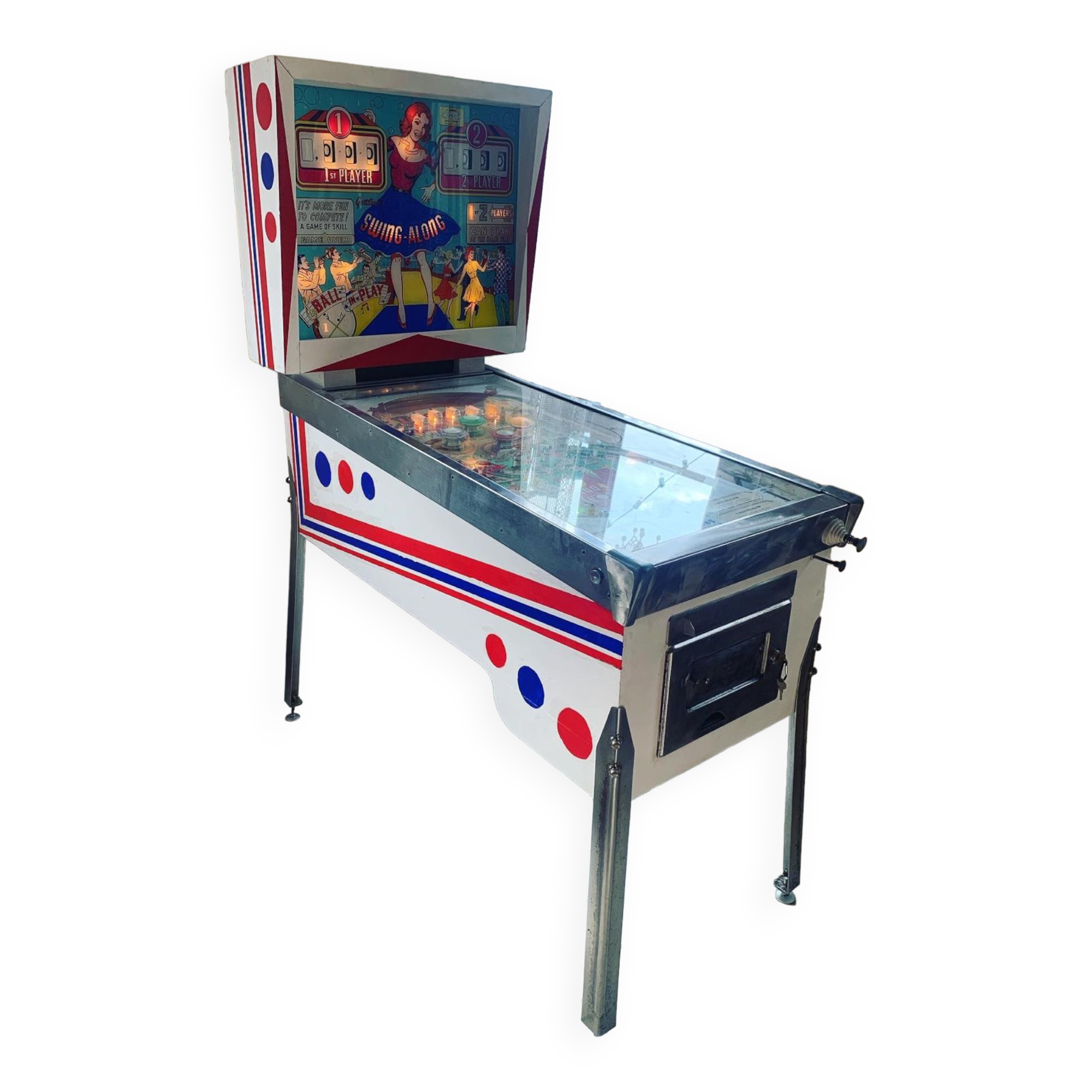 Flipper Swing Along Gottlieb 1963