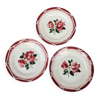 Assiettes creuses x3 Cibon