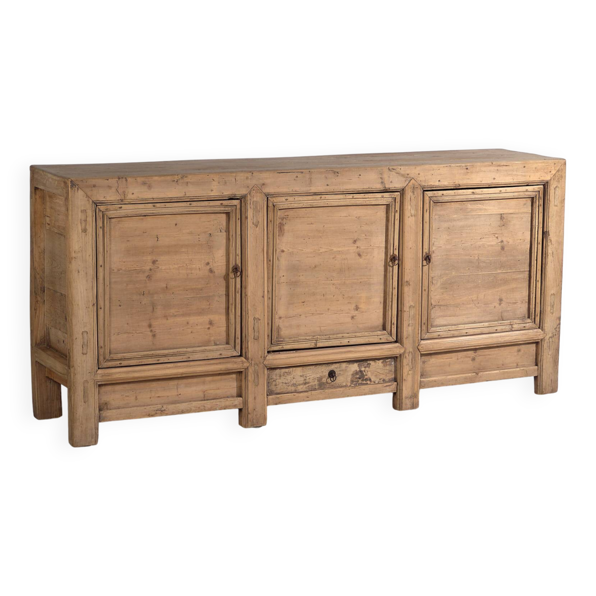 Large antique three-door sideboard (circa 1900) #38